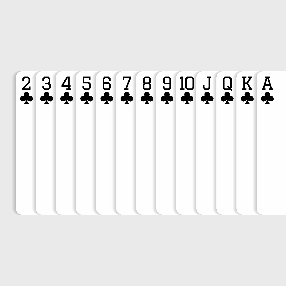 clubs cards