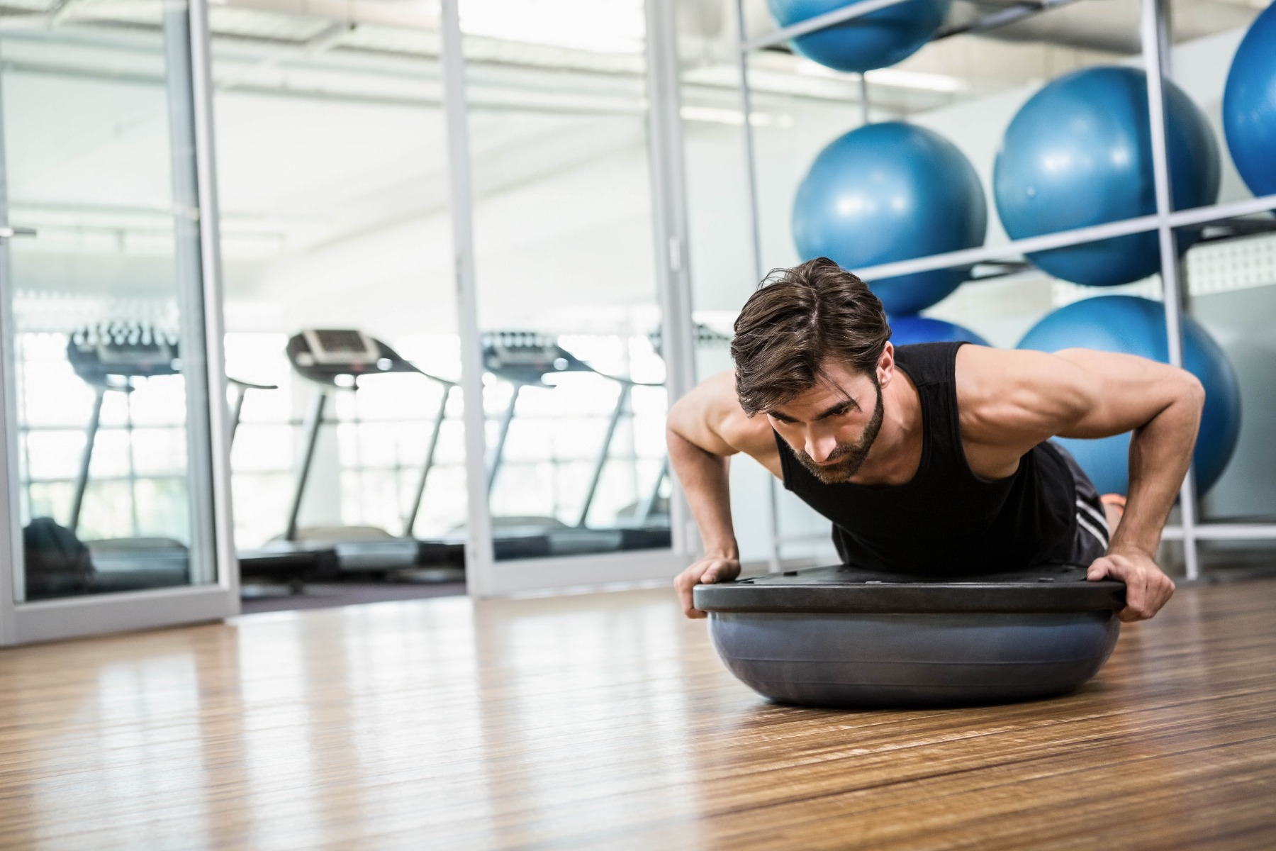 bosu burpees