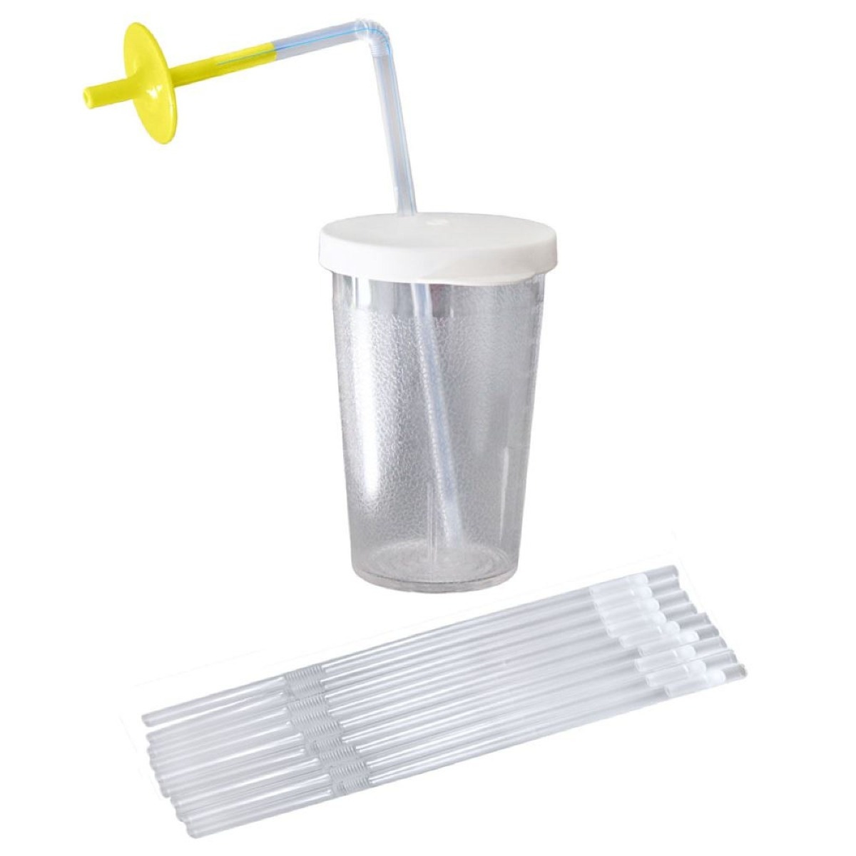 Sip Tip Drinking Cup and extra straws