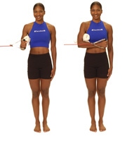 TheraBand Internal Rotation