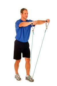 Shoulder Front Raise in Standing 