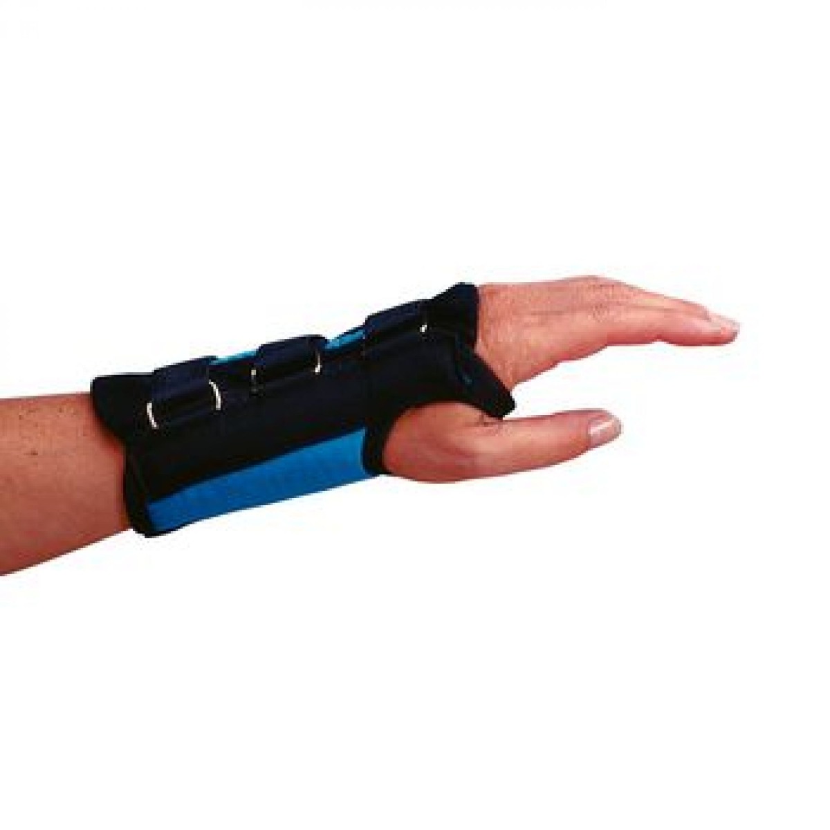  Rolyan Teal D-Ring Wrist Brace
