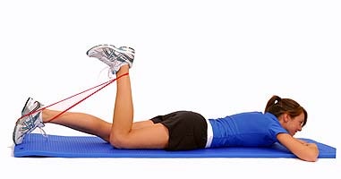 TheraBand Hamstring Stretch