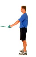 Theraband Shoulder Extension