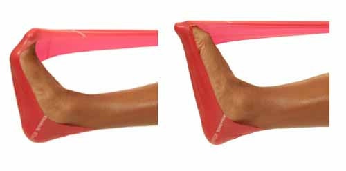 Toe Flexion for Ankle Sprains
