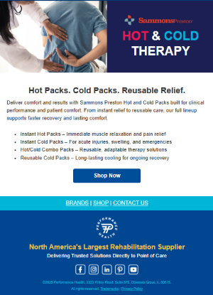Hot & Cold Therapy Email