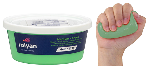 Rolyan Therapy Putty | Hand Therapy Putty | Green