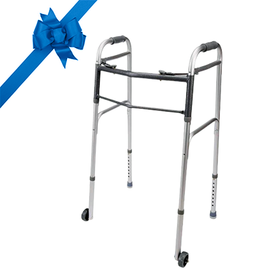 Days Two Button Walker with 3” Wheels