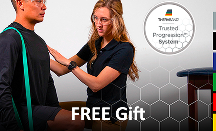 Get a Free Gift When You Buy Two THERABAND Rolls 