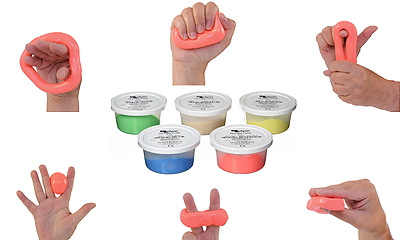 25 Therapy Putty Exercises & Activities for Kids