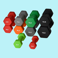 Sammons Preston Individual Neoprene Dumbbells