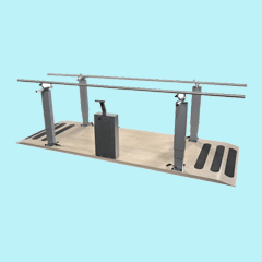 AM-TM700 Series Electric Platform Parallel Bar