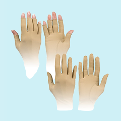 Rolyan Compression Gloves, Wrist Length