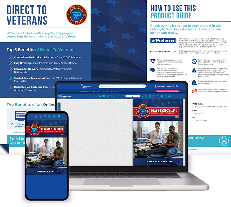 Performance Health | Veterans Digital Catalog
